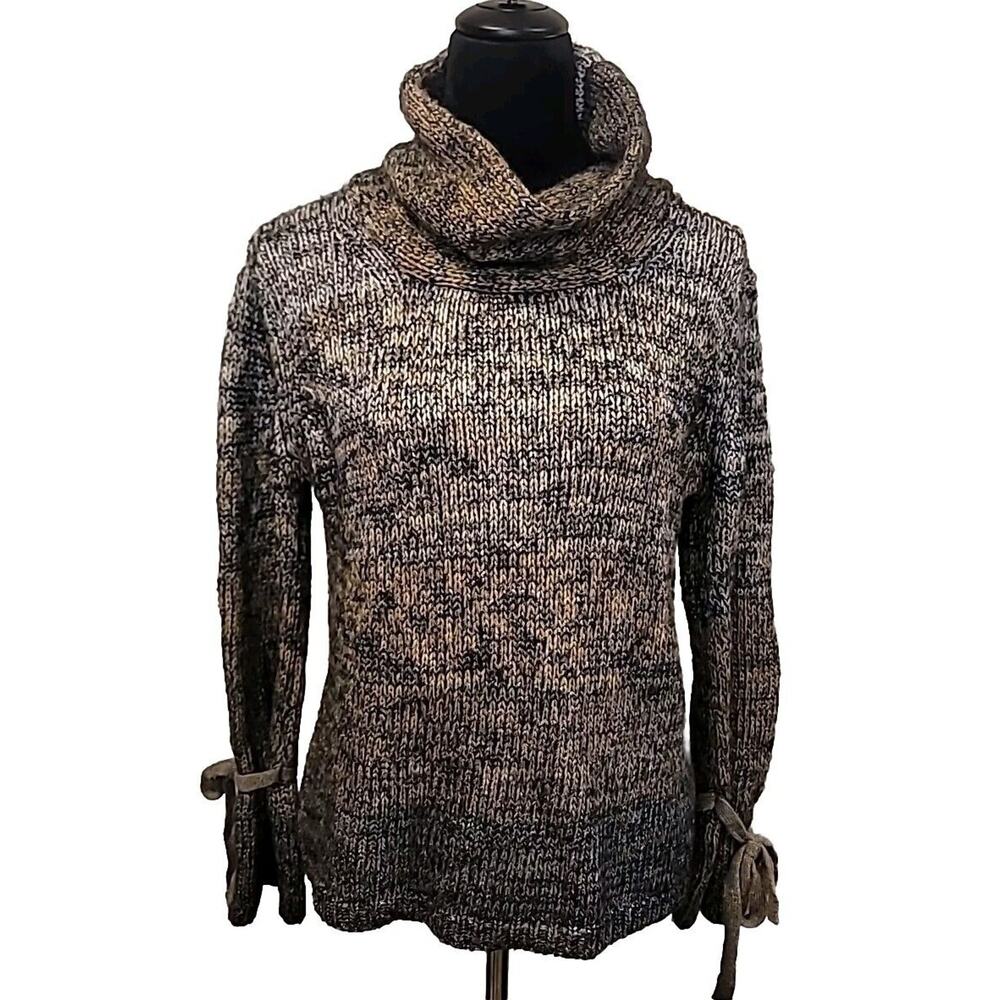 Betty Betty Firenze Wool Alpaca Blend Cowl Neck Knit Sweater Womens Size Large